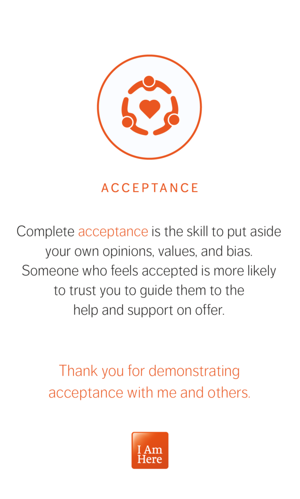 ACCEPTANCE